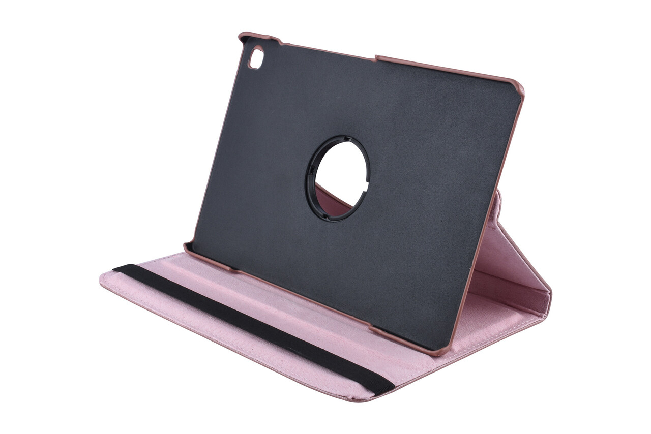 Tablet Housse Samsung Galaxy Tab S5e 10.5 inch Rotatif Rose Or - 2 positions d'observation Tablet Housse Samsung Galaxy Tab S5e 10.5 inch Rotatif Rose Or - 2 positions d'observation