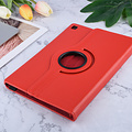 Samsung Galaxy Tab S5e 10.5 inch Rood Book Case Tablethoes Draaibaar - 2 kijkstanden - Kunstleer