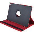 Samsung Galaxy Tab S5e 10.5 inch Rood Book Case Tablethoes Draaibaar - 2 kijkstanden - Kunstleer