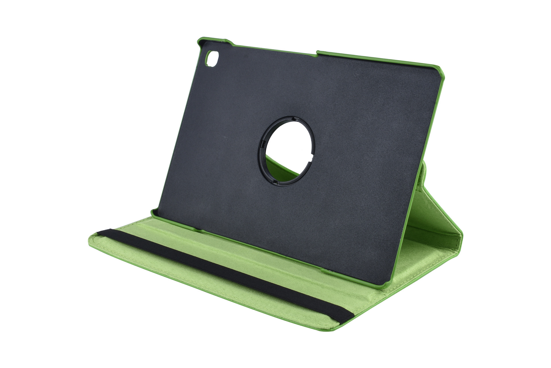 Samsung Galaxy Tab S5e 10.5 inch Groen Book Case Tablethoes Draaibaar - 2 kijkstanden - Kunstleer, foto 6 van 6