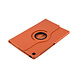 Tablet Housse Samsung Galaxy Tab S5e 10.5 inch Rotatif Orange - 2 positions d'observation Tablet Housse Samsung Galaxy Tab S5e 10.5 inch Rotatif Orange - 2 positions d'observation