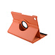 Tablet Housse Samsung Galaxy Tab S5e 10.5 inch Rotatif Orange - 2 positions d'observation Tablet Housse Samsung Galaxy Tab S5e 10.5 inch Rotatif Orange - 2 positions d'observation