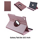 Tablet Housse Samsung Galaxy Tab S5e 10.5 inch Rotatif Rose Or - 2 positions d'observation Tablet Housse Samsung Galaxy Tab S5e 10.5 inch Rotatif Rose Or - 2 positions d'observation