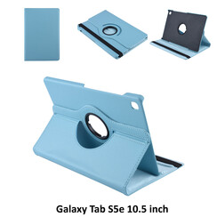 Book Case Tablet Samsung Galaxy Tab S5e 10.5 inch Drehbar Blau -2 Betrachtungspositionen - Kunstleer