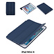 Apple iPad Mini 4 Blauw - Smart Case - Book Case Tablethoes Apple iPad Mini 4 Blauw - Smart Case - Book Case Tablethoes