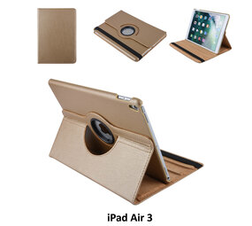 Tablet Housse Apple iPad Air 3 Rotatif Or - 2 positions d'observation Tablet Housse Apple iPad Air 3 Rotatif Or - 2 positions d'observation