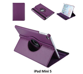 Tablet Housse Apple iPad Mini 5 Rotatif Violet - 2 positions d'observation Tablet Housse Apple iPad Mini 5 Rotatif Violet - 2 positions d'observation