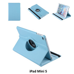 Apple iPad Mini 5 Blauw 360 graden draaibare hoesje - Book Case Tablethoes