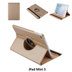 Tablet Housse Apple iPad Mini 5 Rotatif Or - 2 positions d'observation