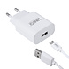 UNIQ Accessory UNIQ Accessory Qualcomm 2.0 Quick travel charger - Micro USB Weiss (CE) UNIQ Accessory UNIQ Accessory Qualcomm 2.0 Quick travel charger - Micro USB Weiss (CE)
