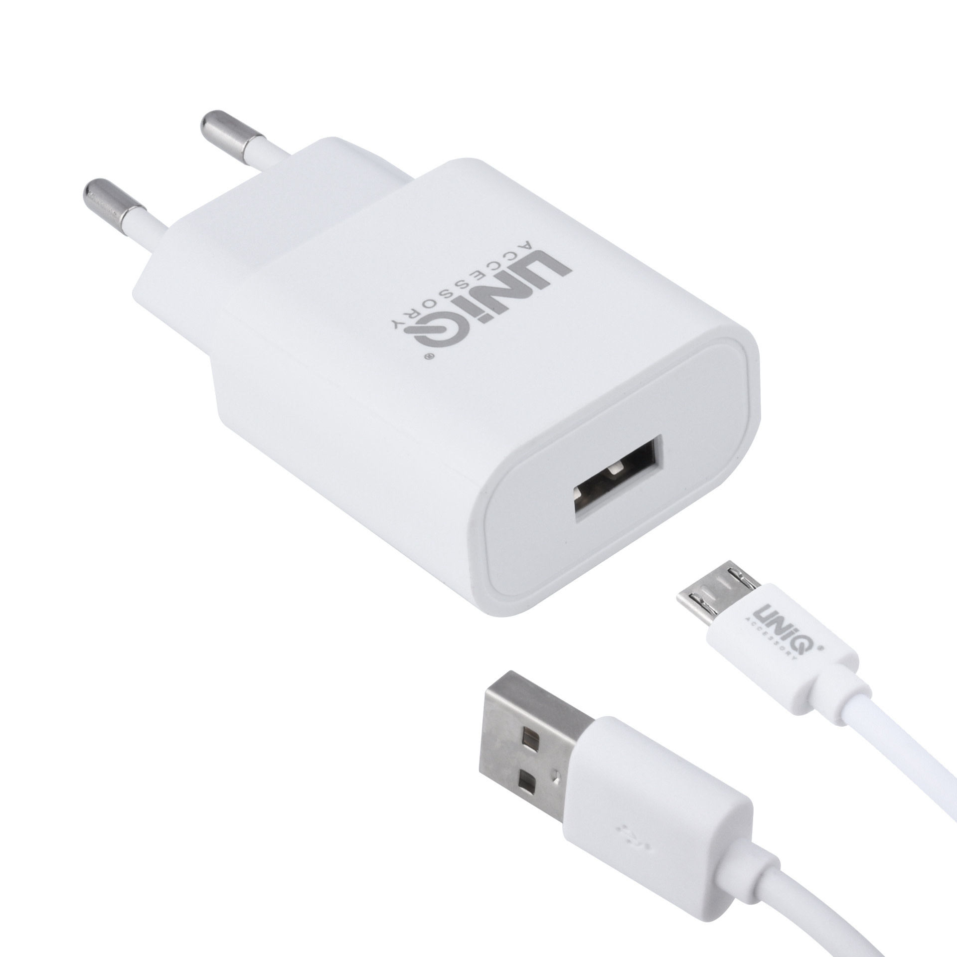 UNIQ Accessory UNIQ Accessory Qualcomm 2.0 Quick travel charger - Micro USB Wit (CE), foto 2 van 4