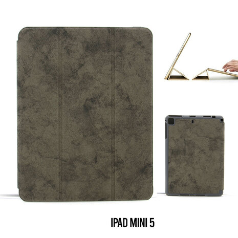 Book case Tablet Apple iPad Mini 5 Smart Case Grey for iPad Mini 5 Marble Book case Tablet Apple iPad Mini 5 Smart Case Grey for iPad Mini 5 Marble