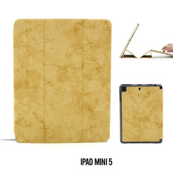 Apple iPad Mini 5 Bruin Smart Case - Book Case Tablethoes