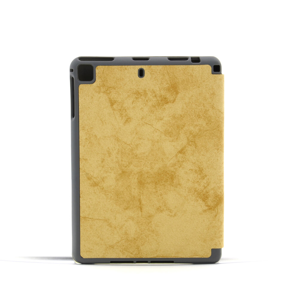 Book Case Tablet Apple iPad Mini 5 Smart Case Braun -Marmor - Kunstleer Book Case Tablet Apple iPad Mini 5 Smart Case Braun -Marmor - Kunstleer