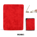 Tablet Housse Apple iPad Mini 5 Smart Case Rouge - Marbre