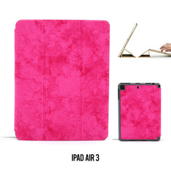 Tablet Housse Apple iPad Air 3 Smart Case Hot Rose - Marbre