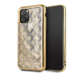 Guess Apple iPhone 11 Pro Guess Back cover coque Glitter Or - 4G Peony Guess Apple iPhone 11 Pro Guess Back cover coque Glitter Or - 4G Peony