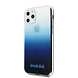 Guess Apple iPhone 11 Pro Max Guess Back-Cover hul Gradient Blau -California - TPU;kunstleder Guess Apple iPhone 11 Pro Max Guess Back-Cover hul Gradient Blau -California - TPU;kunstleder
