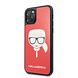 Karl Lagerfeld Apple iPhone 11 Pro Rood Karl Lagerfeld Backcover hoesje Glitter - Double Layers - KLHCN58DLHRE Karl Lagerfeld Apple iPhone 11 Pro Rood Karl Lagerfeld Backcover hoesje Glitter - Double Layers - KLHCN58DLHRE