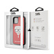 Karl Lagerfeld Apple iPhone 11 Pro Rood Karl Lagerfeld Backcover hoesje Glitter - Double Layers - KLHCN58DLHRE Karl Lagerfeld Apple iPhone 11 Pro Rood Karl Lagerfeld Backcover hoesje Glitter - Double Layers - KLHCN58DLHRE