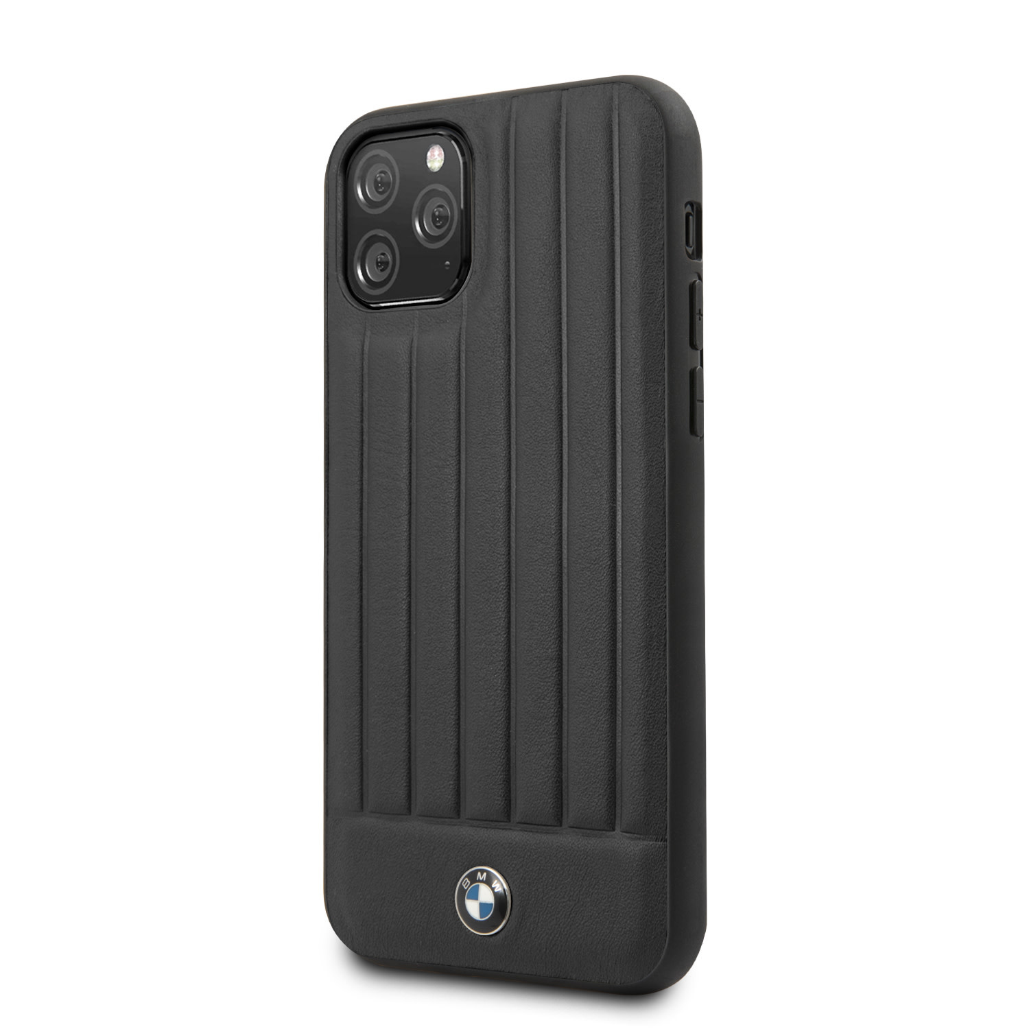 Apple Iphone 11 Pro Max Bmw Back Cover Case Stamped Lines Black For Iphone 11 Pro Max Real Leather