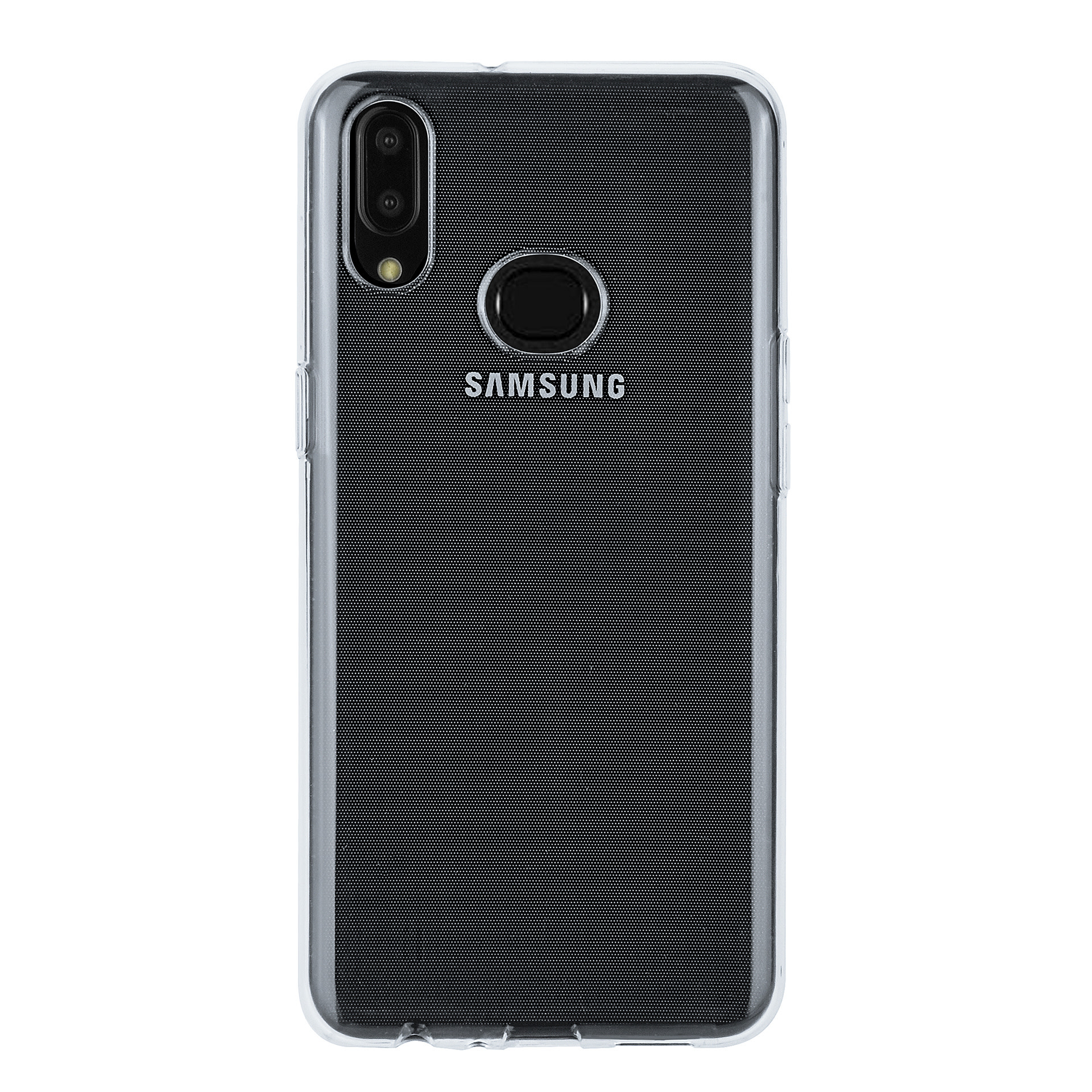 Samsung Galaxy A10 Transparant Backcover hoesje Silicone - Soft Touch, foto 2 van 6