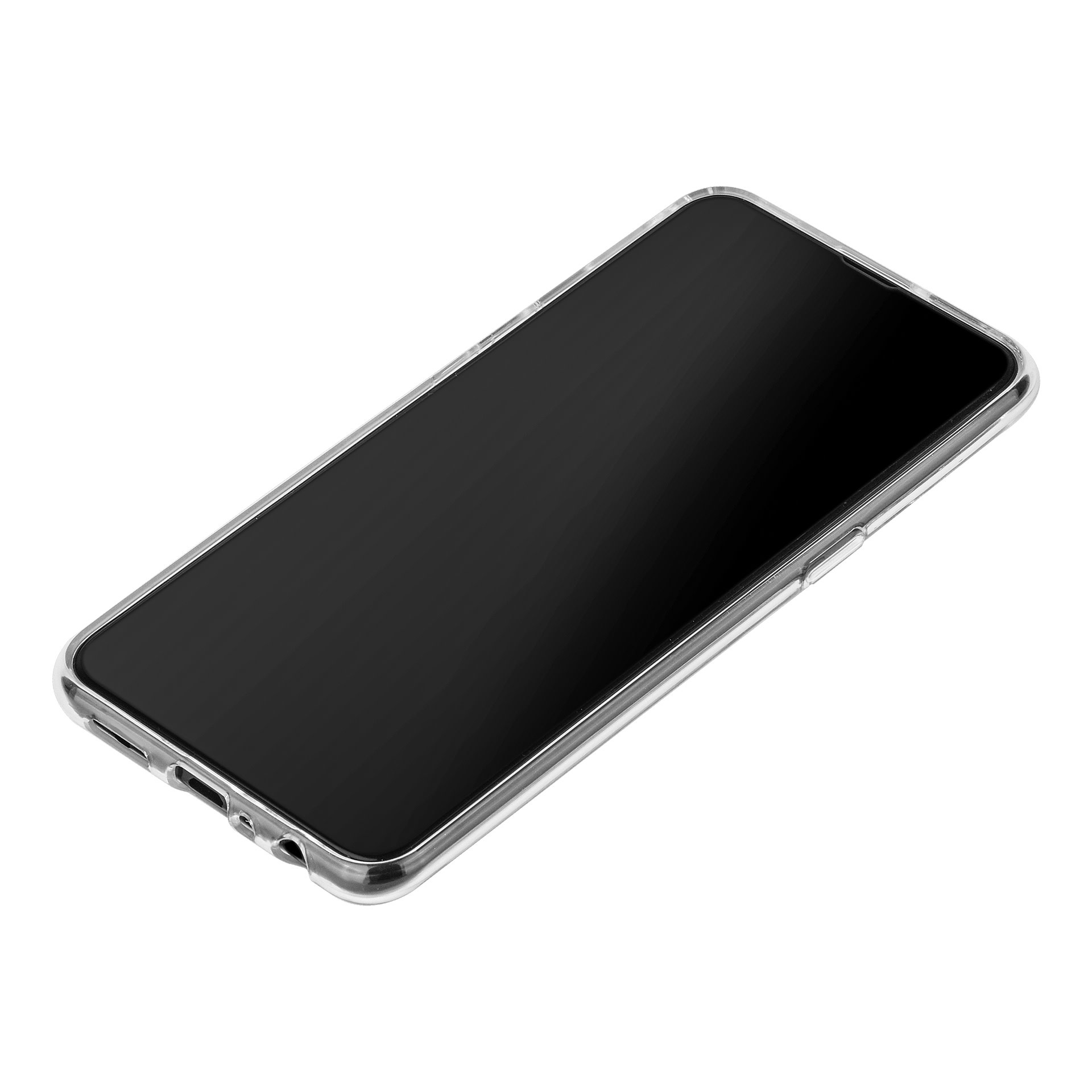 Samsung Galaxy A10 Transparant Backcover hoesje Silicone - Soft Touch, foto 3 van 6