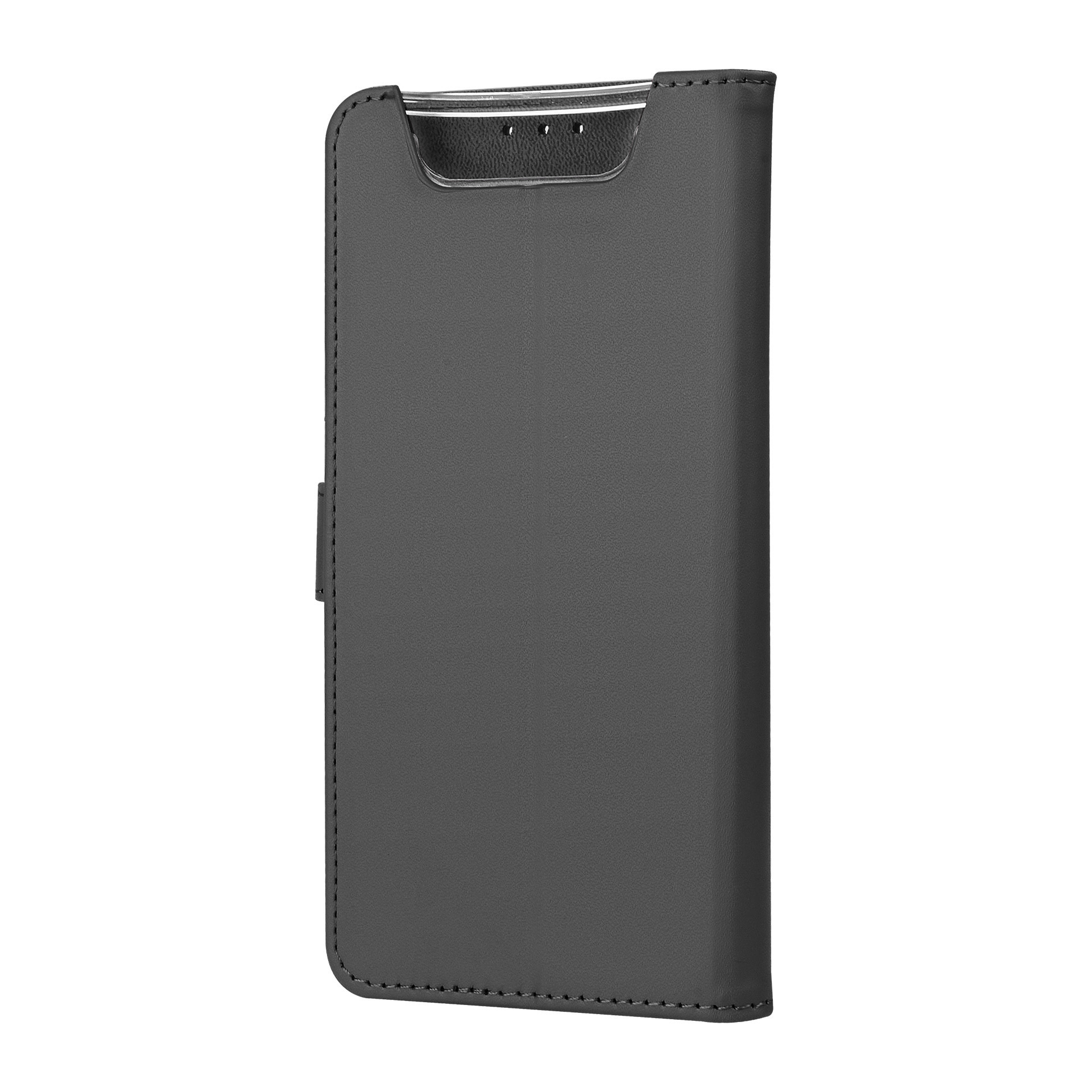 Zwart hoesje Samsung Galaxy A80 - Book Case - Pasjeshouder - Magneetsluiting (A805F), foto 2 van 6