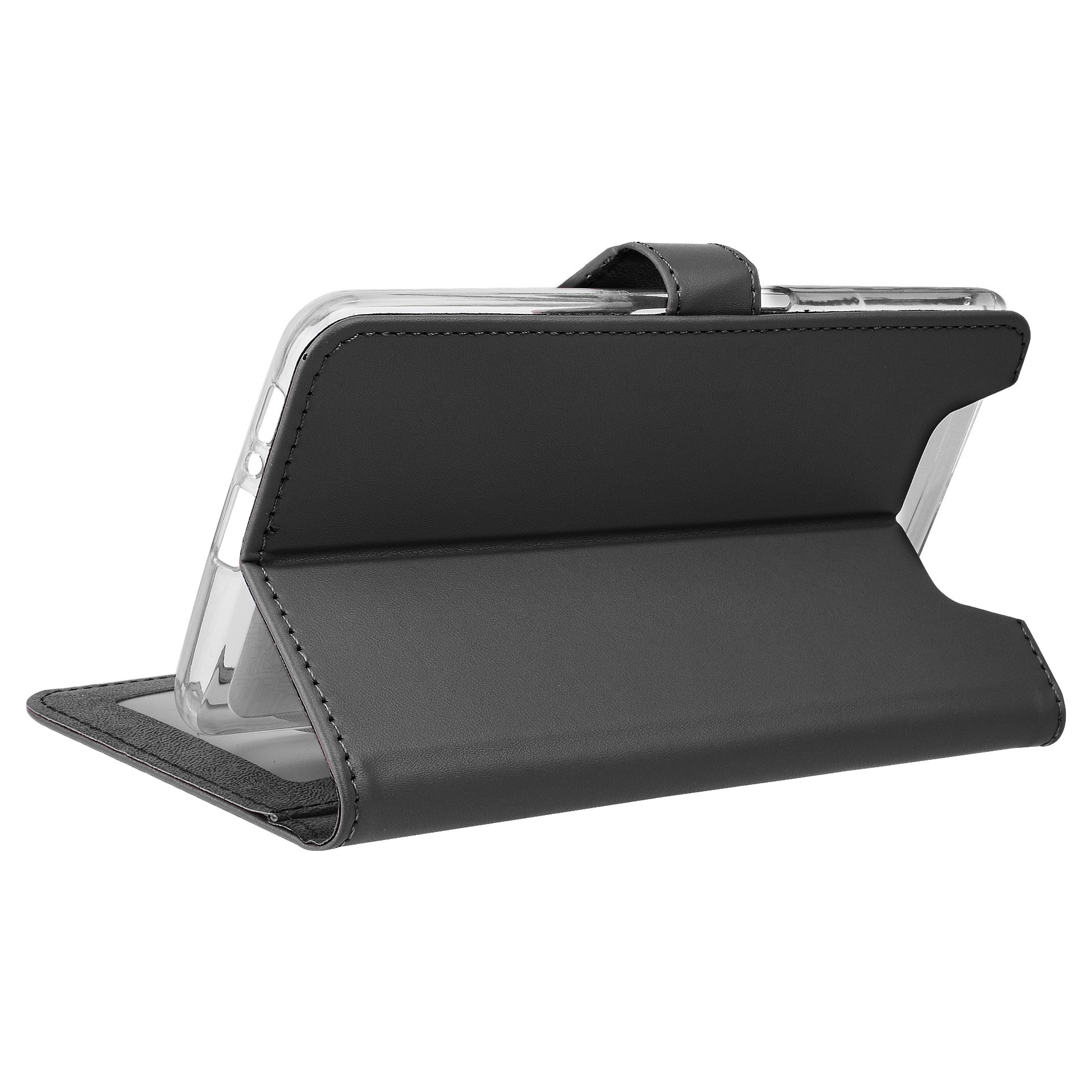 Zwart hoesje Samsung Galaxy A80 - Book Case - Pasjeshouder - Magneetsluiting (A805F), foto 4 van 6