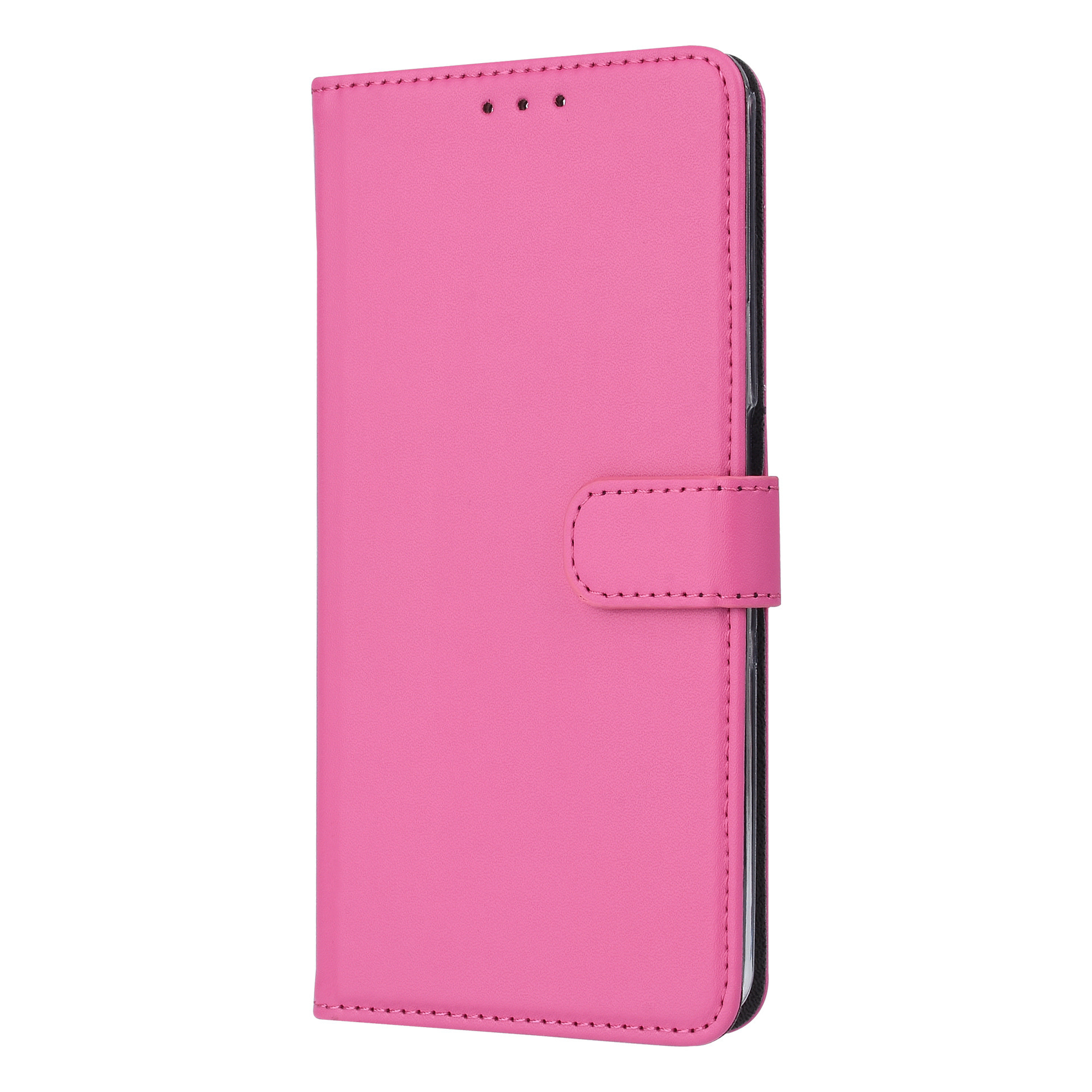Felroze hoesje Samsung Galaxy A80 - Book Case - Pasjeshouder - Magneetsluiting (A805F), foto 2 van 6