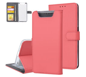 Samsung Galaxy A80 Book-Case hul Kartenhalter Rot - Magnetverschluss Samsung Galaxy A80 Book-Case hul Kartenhalter Rot - Magnetverschluss