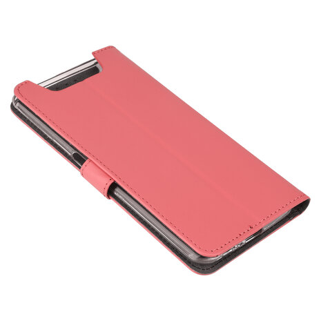 Samsung Galaxy A80 Book type case Card holder Red - Magnetic closure Samsung Galaxy A80 Book type case Card holder Red - Magnetic closure