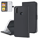 Samsung Galaxy A10s Book type case Card holder Black - Magnetic closure Samsung Galaxy A10s Book type case Card holder Black - Magnetic closure
