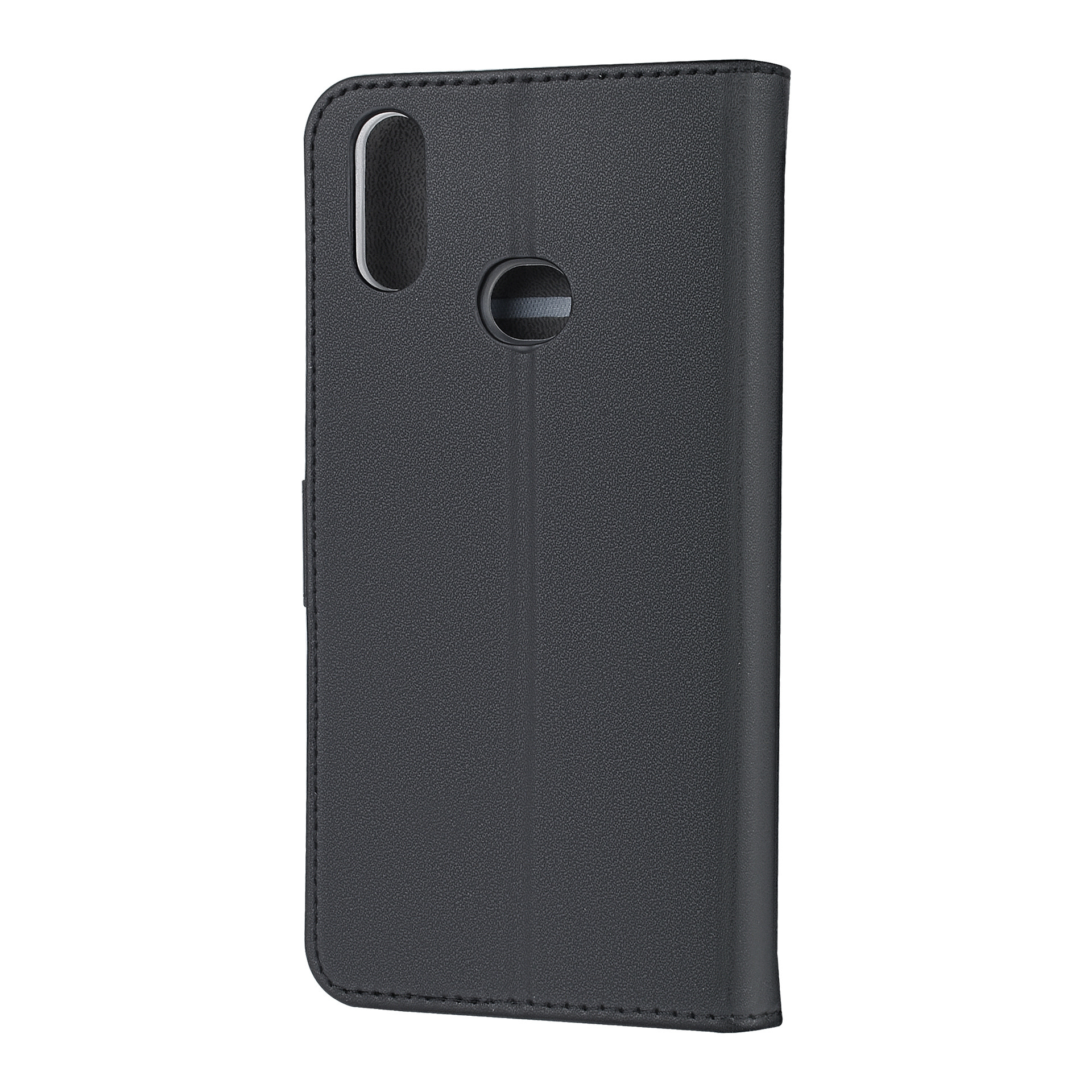 Zwart hoejse Samsung Galaxy A10s Book Case - Pasjeshouder - Magneetsluiting (A107F), foto 2 van 6