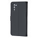 Samsung Galaxy Note 10 Book type housse Titulaire de la carte Noir - Fermeture magnétique Samsung Galaxy Note 10 Book type housse Titulaire de la carte Noir - Fermeture magnétique