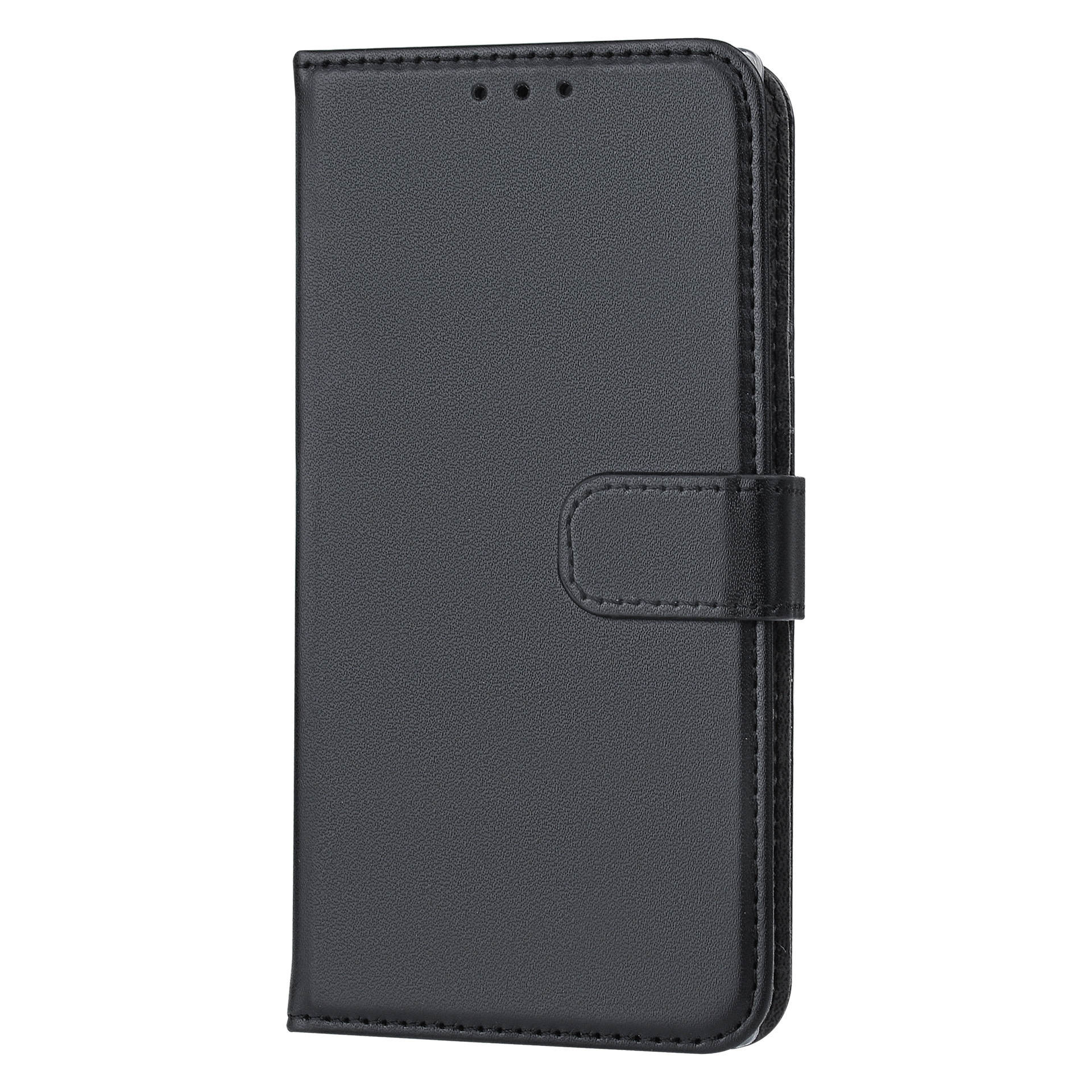 Zwart hoesje Samsung Galaxy Note 10 - Book Case - Pasjeshouder - Magneetsluiting (N970F), foto 3 van 6