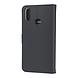 Samsung Galaxy A10s Book type housse Titulaire de la carte Noir - Fermeture magnétique Samsung Galaxy A10s Book type housse Titulaire de la carte Noir - Fermeture magnétique