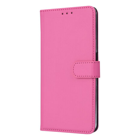 Samsung Galaxy A80 Book type case Card holder Hot Pink - Magnetic closure Samsung Galaxy A80 Book type case Card holder Hot Pink - Magnetic closure