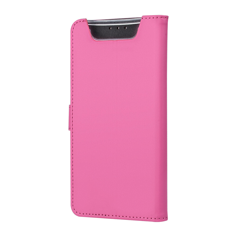 Samsung Galaxy A80 Book type case Card holder Hot Pink - Magnetic closure Samsung Galaxy A80 Book type case Card holder Hot Pink - Magnetic closure