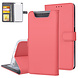 Samsung Galaxy A80 Book type case Card holder Red - Magnetic closure Samsung Galaxy A80 Book type case Card holder Red - Magnetic closure