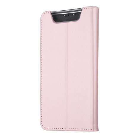 Samsung Galaxy A80 Book type case Card holder Rose Gold - Magnetic closure Samsung Galaxy A80 Book type case Card holder Rose Gold - Magnetic closure