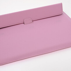 Universeel 11.6 inch Roze Insteek hoesje Hard - Slim - Kunstleer