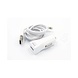Autolader Apple Lightning 1A - Wit Autolader Apple Lightning 1A - Wit