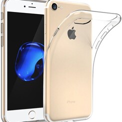Apple iPhone 7/8 Plus- Silicone case - Transparent (8719273227312)
