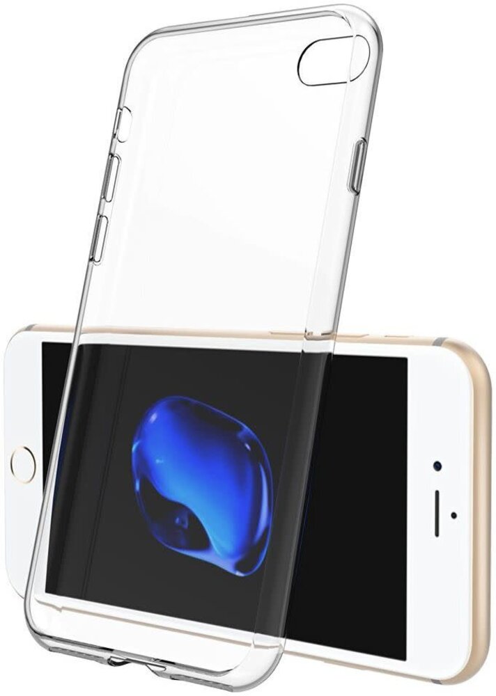 Apple iPhone 7/8 - Silicone coque - Transparent (8719273227312)