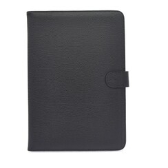 8- inch Universeel tablet of laptop Universeel Pasjeshouder Booktype hoesje - Kunststof - Zwart
