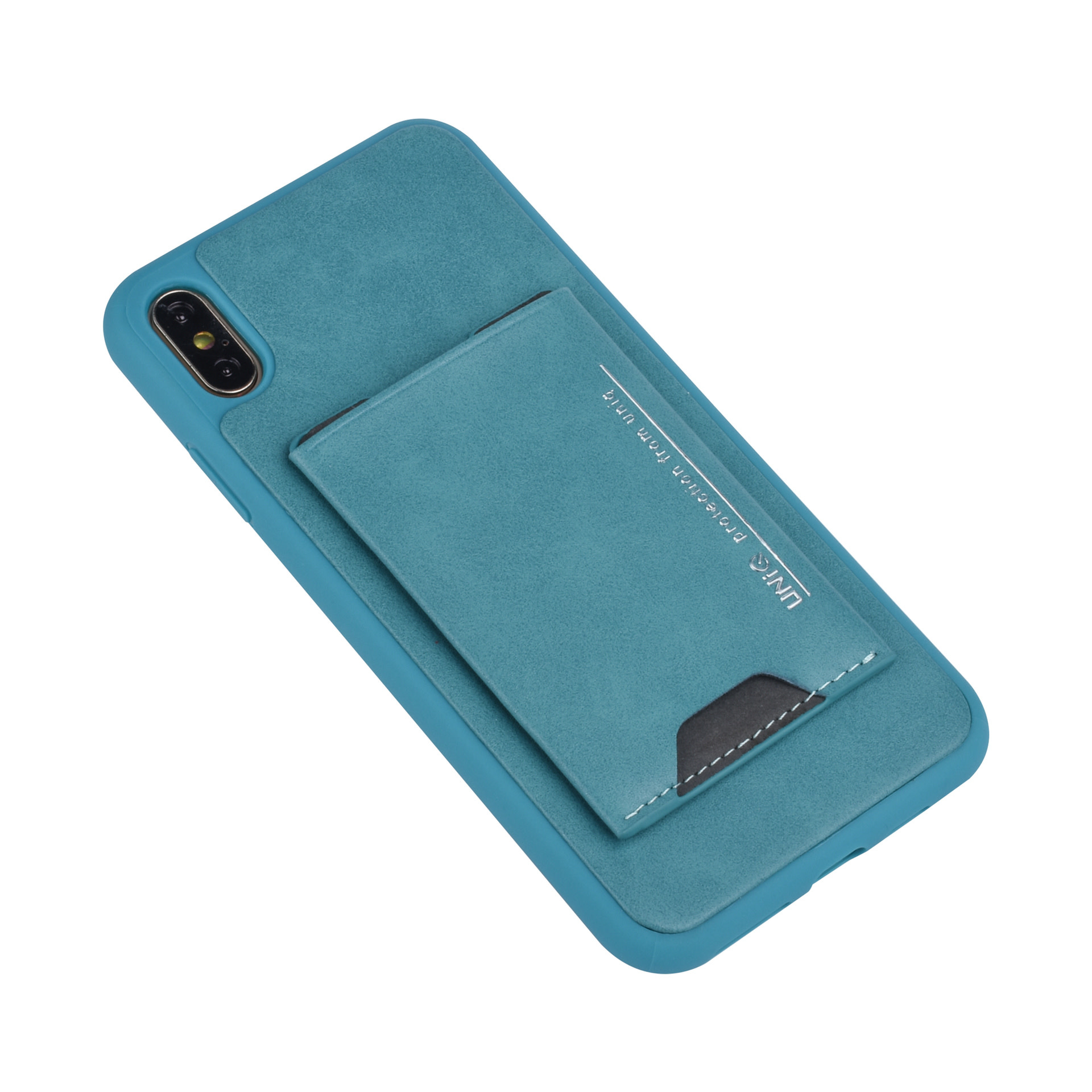 UNIQ Accessory UNIQ Accessory Apple iPhone Xs Max Groen Backcover hoesje Pasjeshouder, foto 3 van 6