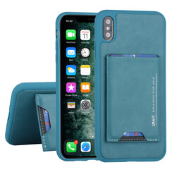 UNIQ Accessory Apple iPhone Xs Max Back-Cover hul Grün - Kartenhalter