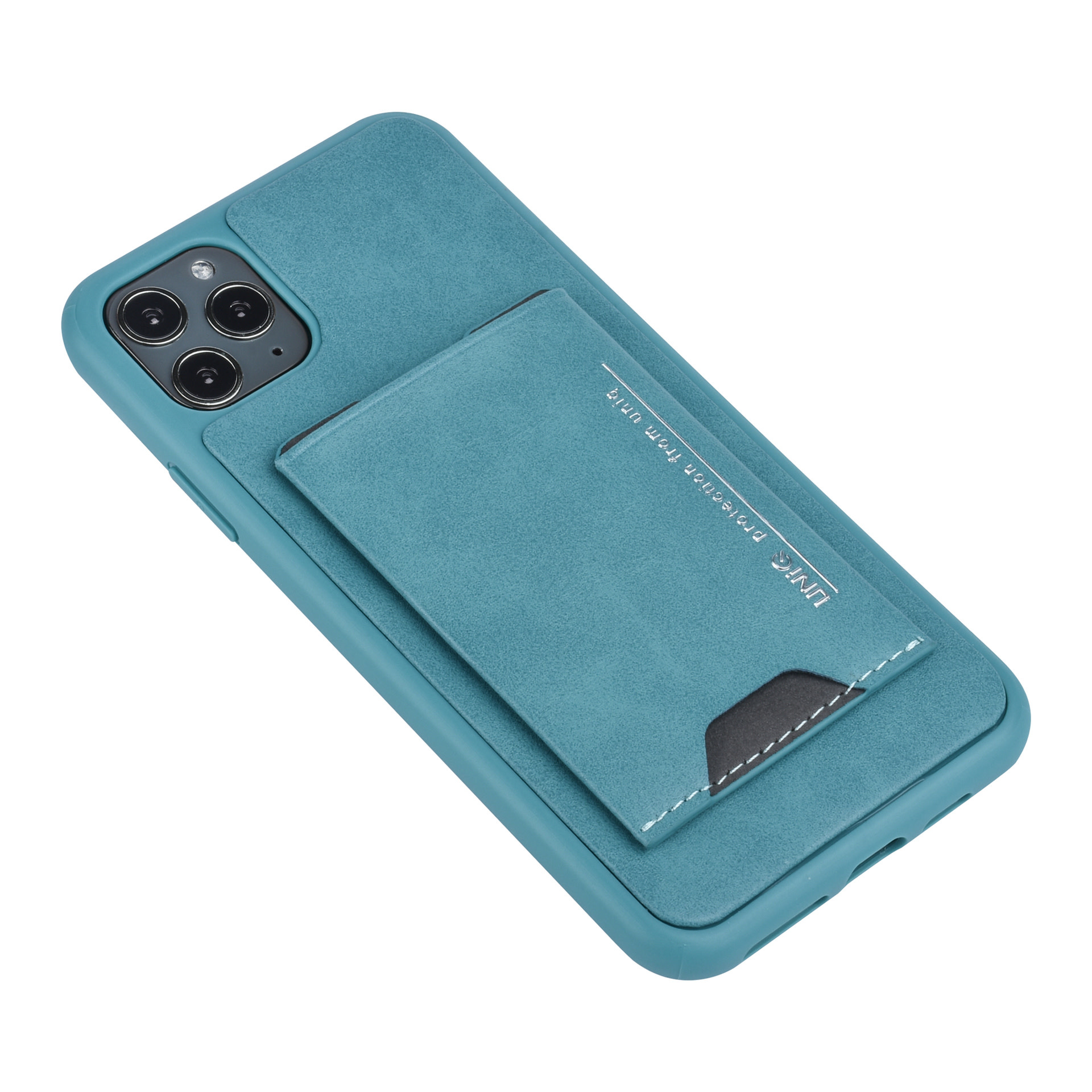 UNIQ Accessory UNIQ Accessory Apple iPhone 11 Pro Max Groen Backcover hoesje Pasjeshouder, foto 5 van 6