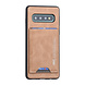 UNIQ Accessory UNIQ Accessory Samsung Galaxy S10 Bruin Backcover hoesje Pasjeshouder UNIQ Accessory UNIQ Accessory Samsung Galaxy S10 Bruin Backcover hoesje Pasjeshouder